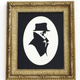 Illustration for article titled Victorian paper silhouettes of famous (and infamous) scifi characters